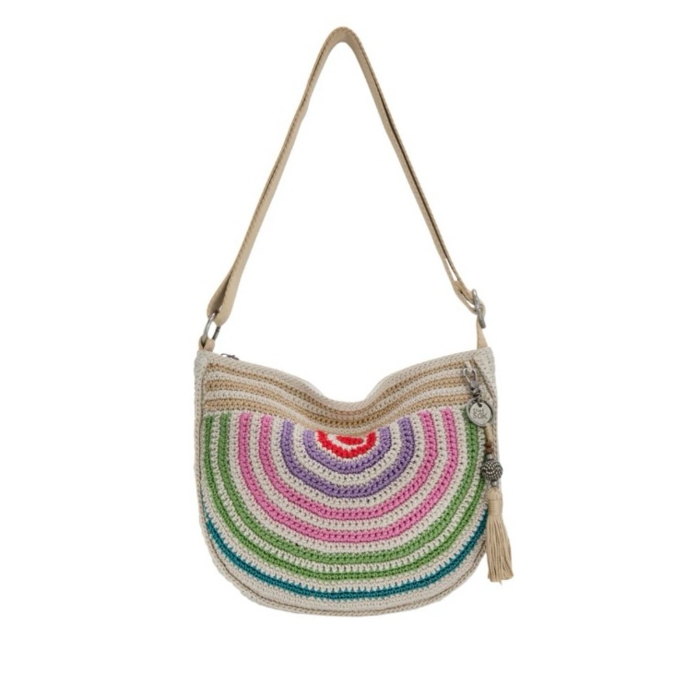 The Sak Colorful Crochet Bag